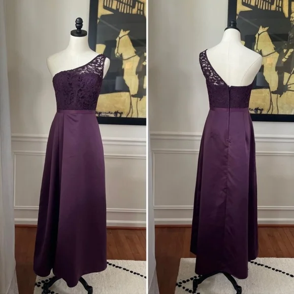 David's Bridal Dresses Absolutely Gorgeous Eggplant Formal